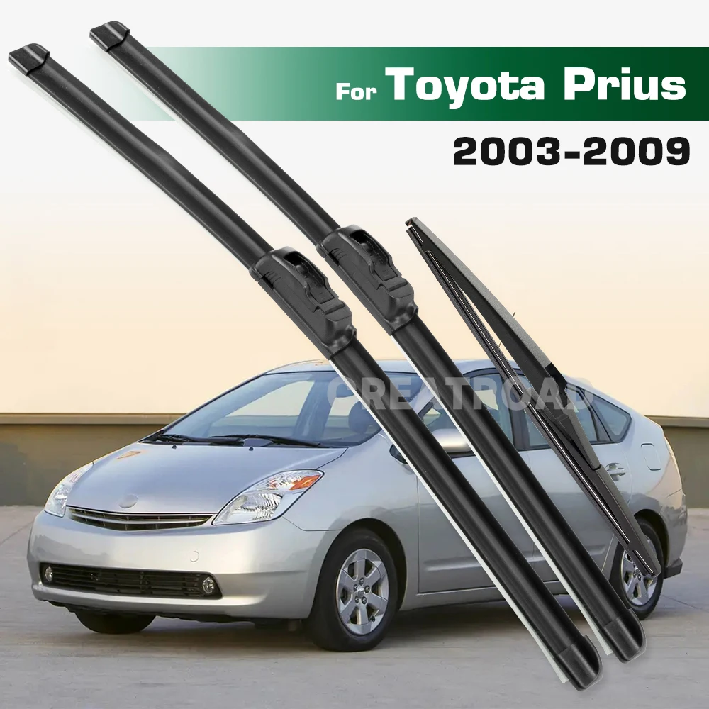 For Toyota Prius 2003-2009 2004 2005 2006 2007 2008 Wiper Front & Rear Wiper Blades Windshield Windscreen Window 26"+16"+16"
For Toyota Prius 2003-2009 2004 2005 2006 2007 2008 Wiper Front & Rear Wiper Blades Windshield Windscreen Window 26"+16"+16"