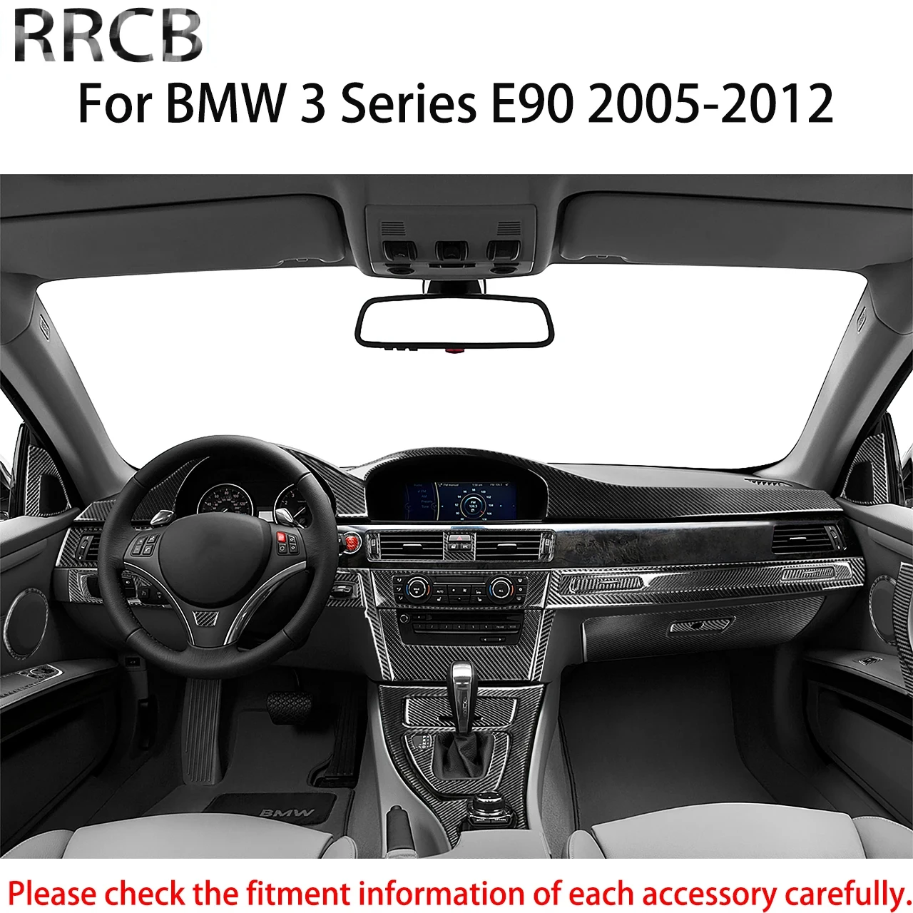 For BMW 3 Series E90 2005-2012 Carbon Fiber Gear Shift Dashboard Window Lift Sear Control Cover Sticker Interior Car Accessories
For BMW 3 Series E90 2005-2012 Carbon Fiber Gear Shift Dashboard Window Lift Sear Control Cover Sticker Interior Car Accessories
