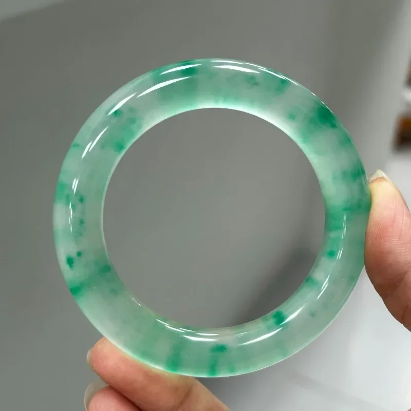 Natural Quartzite High Ice Floating Flowers, New Fashionable Women's Jade Bracelet Jewelry Bracelet
Natural Quartzite High Ice Floating Flowers, New Fashionable Women's Jade Bracelet Jewelry Bracelet