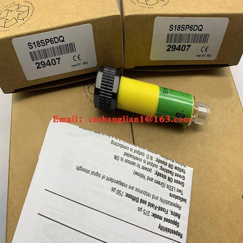 Photoelectric switch S18SP6FF100Q S18SP6FF50Q S18SN6FF100Q S18SN6FF50Q Complete models brand new
Photoelectric switch S18SP6FF100Q S18SP6FF50Q S18SN6FF100Q S18SN6FF50Q Complete models brand new
