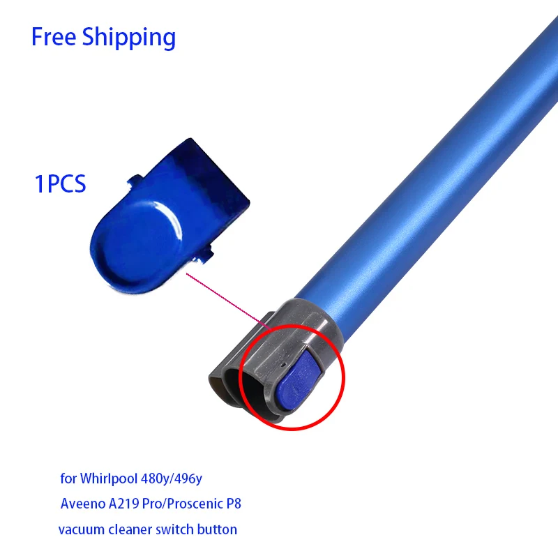 1PCS Whirlpool 480y/496y Switch Button,for Aveeno A219 Pro/Proscenic P8/Proscenic P11 Vacuum Cleaner Metal lever Switch Button
1PCS Whirlpool 480y/496y Switch Button,for Aveeno A219 Pro/Proscenic P8/Proscenic P11 Vacuum Cleaner Metal lever Switch Button