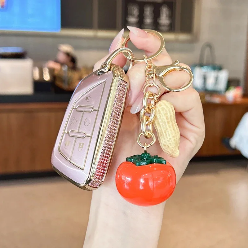 Suitable for Cadillac Blade car key case, sand gold color heart accessory cars accessories keycover keyshell keychain car key
Suitable for Cadillac Blade car key case, sand gold color heart accessory cars accessories keycover keyshell keychain car key