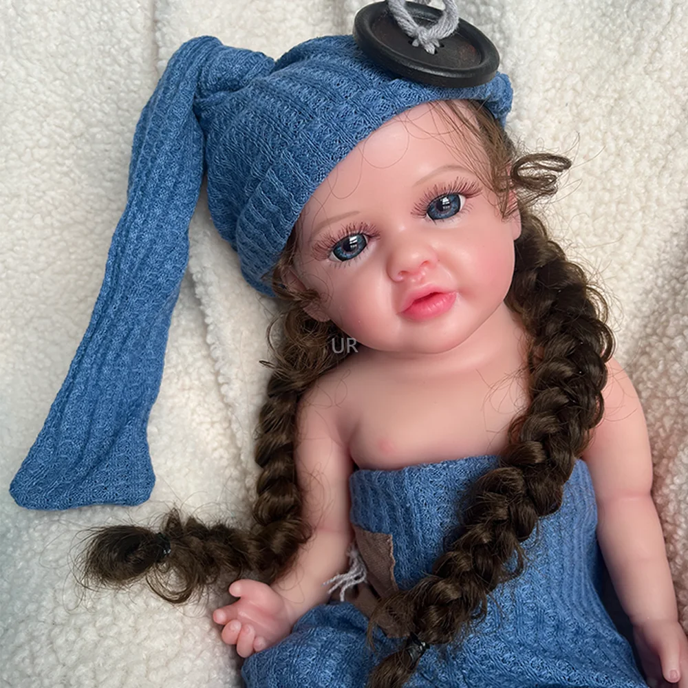 Birthday gift Christmas Lifelike Newborn Girl Artist Collectibles Realistic 40CM 16" Stretchy Soft Silicone Reborn Baby Doll
Birthday gift Christmas Lifelike Newborn Girl Artist Collectibles Realistic 40CM 16" Stretchy Soft Silicone Reborn Baby Doll