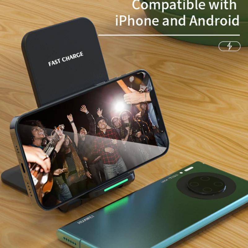 30W Wireless Charger Quick Charging Dock Charge Station For LG Velvet 4G/5G Vivo X Note Vivo X80 Samsung S21 S20 Note 20 10
30W Wireless Charger Quick Charging Dock Charge Station For LG Velvet 4G/5G Vivo X Note Vivo X80 Samsung S21 S20 Note 20 10