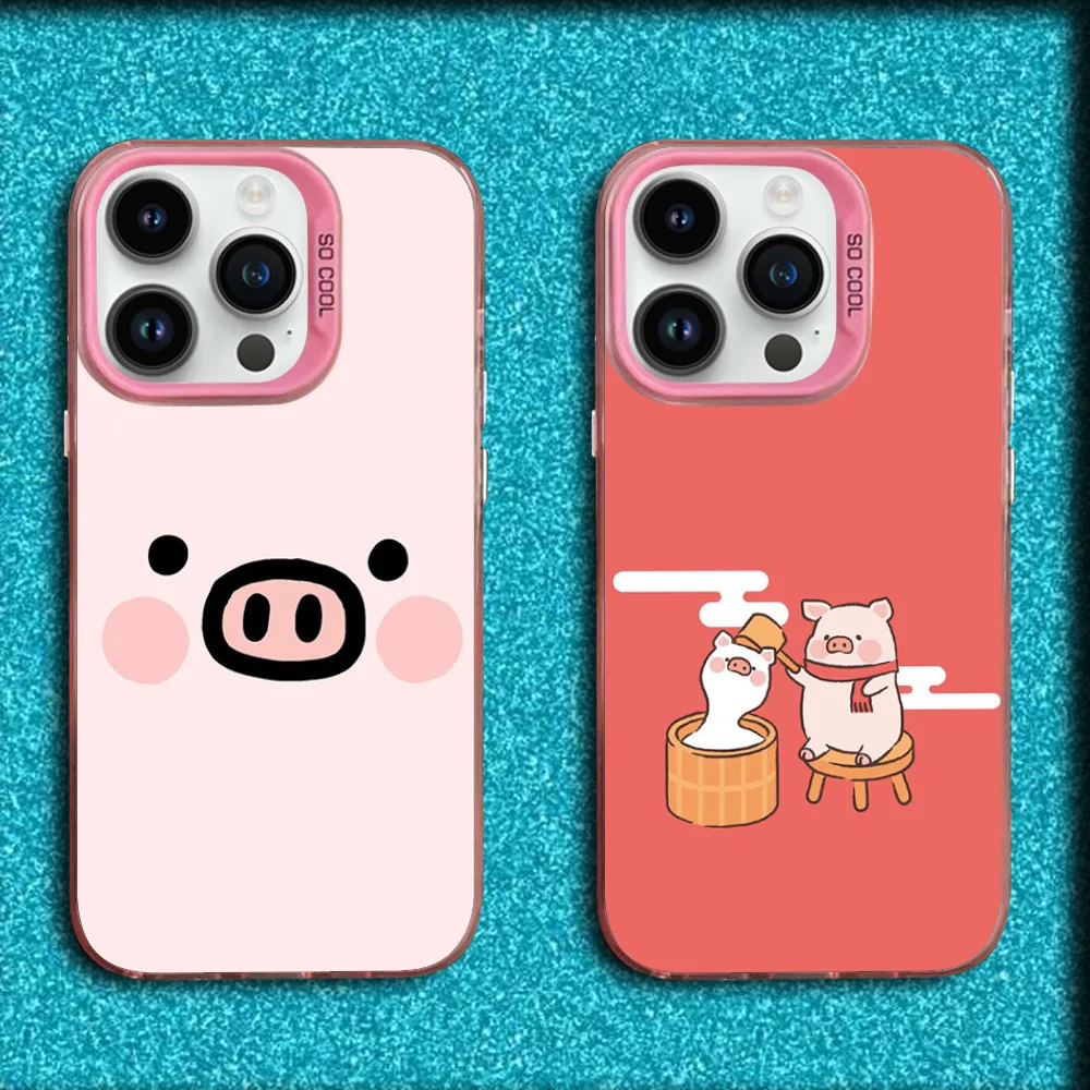 Cute piggy Phone Case For iPhone 16,15,14,13,12,11,Mini,Pro,SE,MAX Pink Matte Silicone Cover
Cute piggy Phone Case For iPhone 16,15,14,13,12,11,Mini,Pro,SE,MAX Pink Matte Silicone Cover