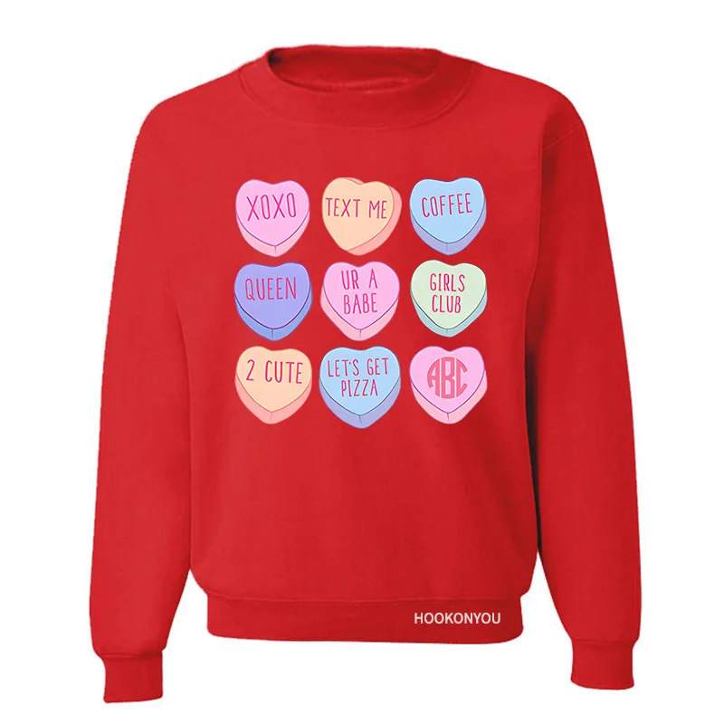 Новая толстовка большого размера с короткими рукавами на День святого Валентина для пары LOVE Love, летняя блузка с романтическим принтом, женские толстовки
Новая толстовка большого размера с короткими рукавами на День святого Валентина для пары LOVE Love, летняя блузка с романтическим принтом, женские толстовки