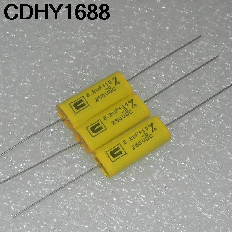 10PCS 250v 225J 2.2UF 250VAC Axial frequency-dividing pole-less film capacitor
10PCS 250v 225J 2.2UF 250VAC Axial frequency-dividing pole-less film capacitor