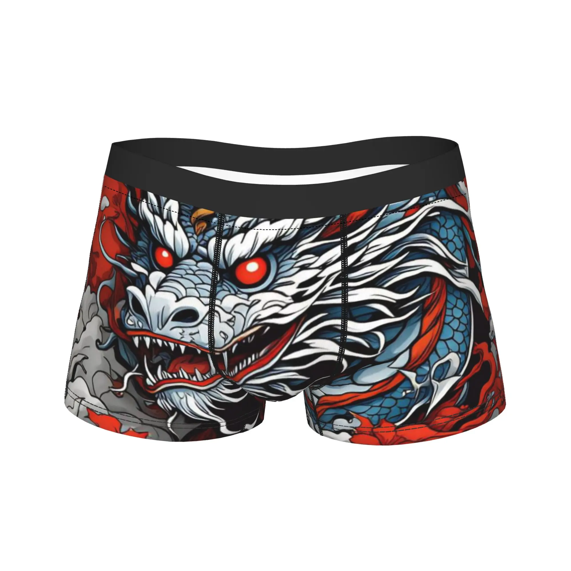 Dragon Pattern Trunk Pouch Underwear Quality Custom Boxer Brief Comfortable Males Panties Plus Size 2XL
Dragon Pattern Trunk Pouch Underwear Quality Custom Boxer Brief Comfortable Males Panties Plus Size 2XL