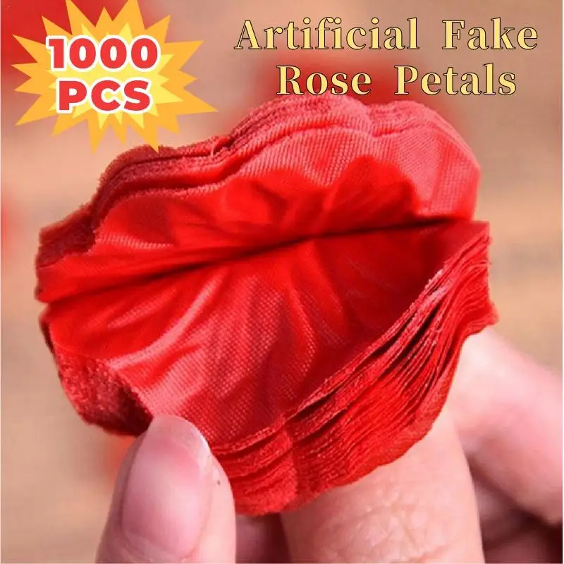1000Pcs Artificial Fake Rose Petals Colorful Simulation Silk Rose Petal For Valentines Day Wedding Party Romantic Decoration
1000Pcs Artificial Fake Rose Petals Colorful Simulation Silk Rose Petal For Valentines Day Wedding Party Romantic Decoration