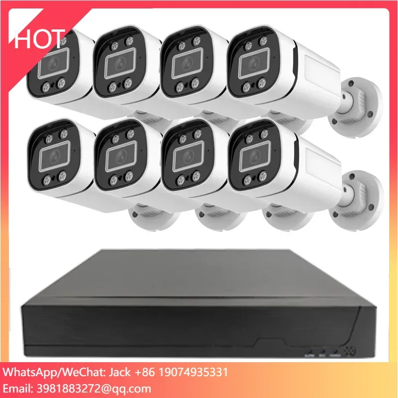 8CH 4MP 5MP 8MP PoE Home Security Camera System Waterproof Night Vision Full Color IP NVR Kit CCTV Camera Set
8CH 4MP 5MP 8MP PoE Home Security Camera System Waterproof Night Vision Full Color IP NVR Kit CCTV Camera Set