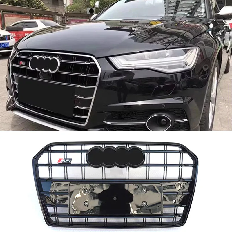 For Audi A6 Retrofitted S6 C7PA 2016-2018 Front Bumper Grill Grille Cover Plate Racing Grills Upgraded Intake Car Accessories
For Audi A6 Retrofitted S6 C7PA 2016-2018 Front Bumper Grill Grille Cover Plate Racing Grills Upgraded Intake Car Accessories