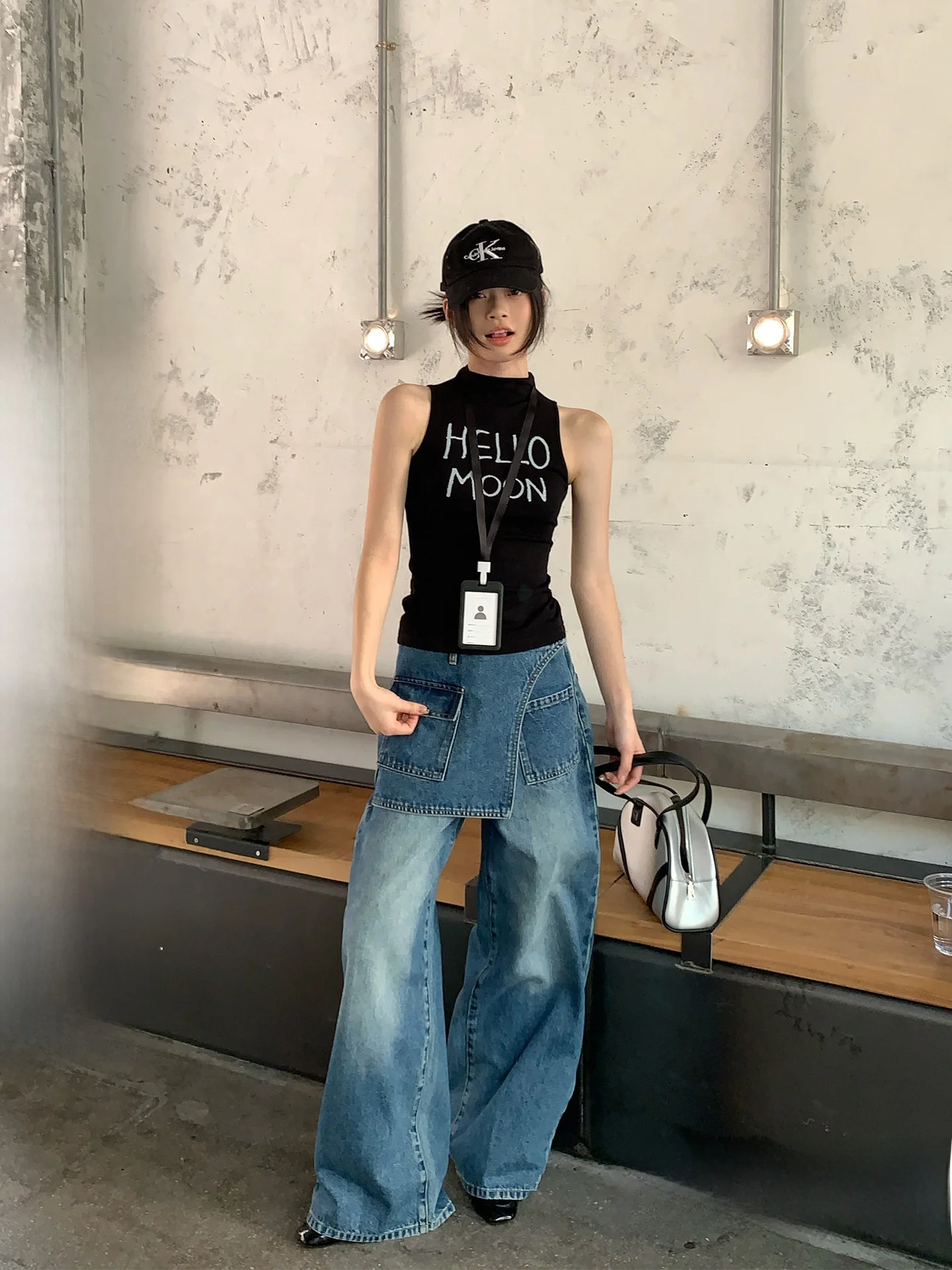 Blue High Waist Loose Jeans Skirt Pants Women's Spring New Style Structure Design Wide Leg Long Pants Comfortable Casual Trou...
Blue High Waist Loose Jeans Skirt Pants Women's Spring New Style Structure Design Wide Leg Long Pants Comfortable Casual Trou...
