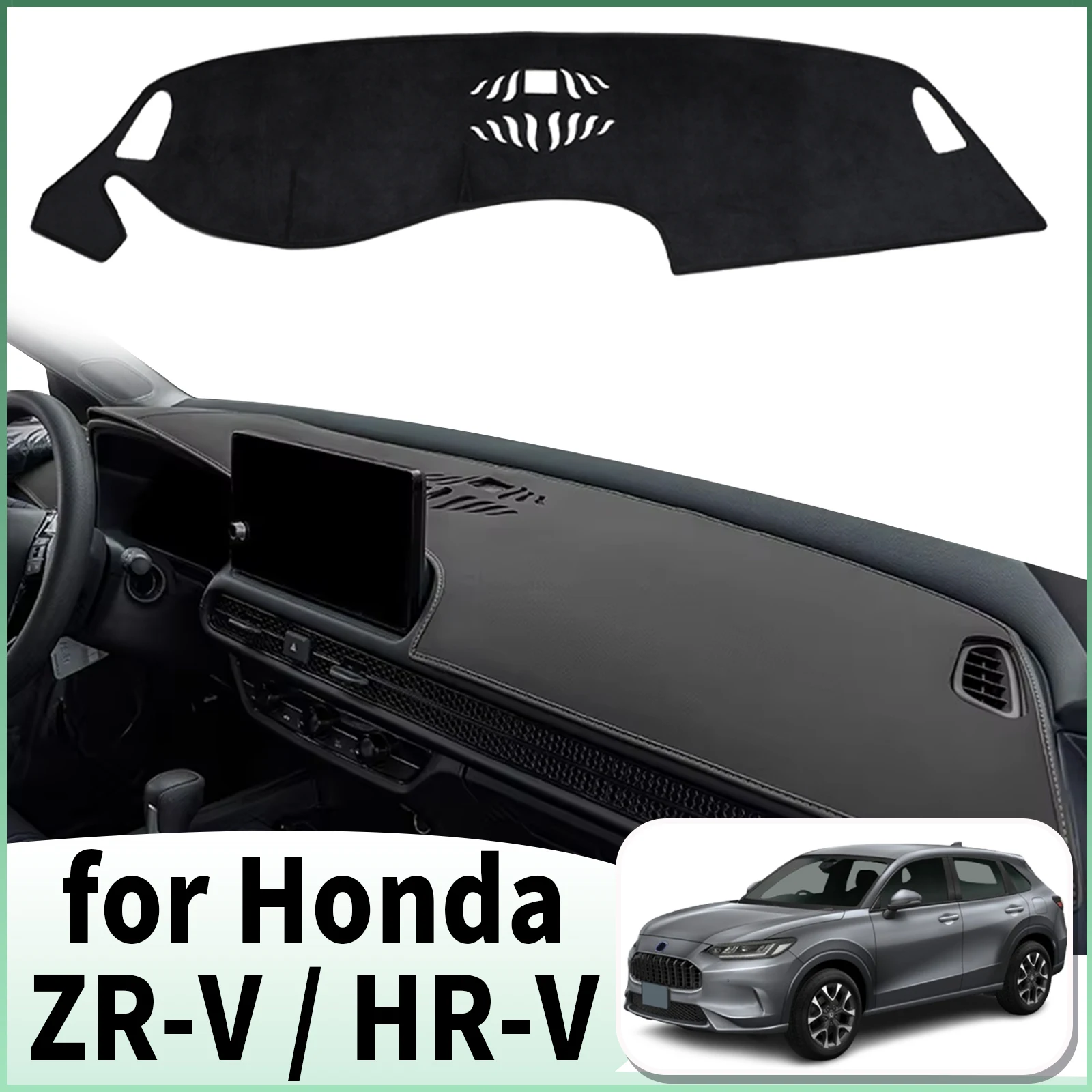 for Honda ZRV ZR-V 2022-2024 HR-V ( US.Version) HRV Dashmat Accessories Dashboard Cover Pad DashMat Sunshade Protective Carpet
for Honda ZRV ZR-V 2022-2024 HR-V ( US.Version) HRV Dashmat Accessories Dashboard Cover Pad DashMat Sunshade Protective Carpet