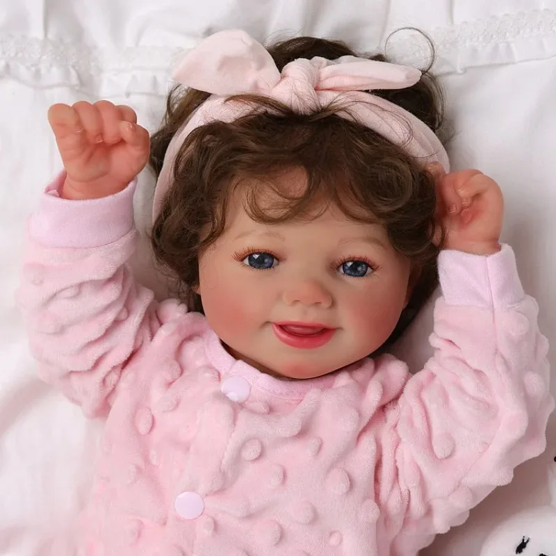 17Inch Reborn Doll Kit Painted Already DIY Bebe Doll Accessories Cloth Body Open Eyes
17Inch Reborn Doll Kit Painted Already DIY Bebe Doll Accessories Cloth Body Open Eyes