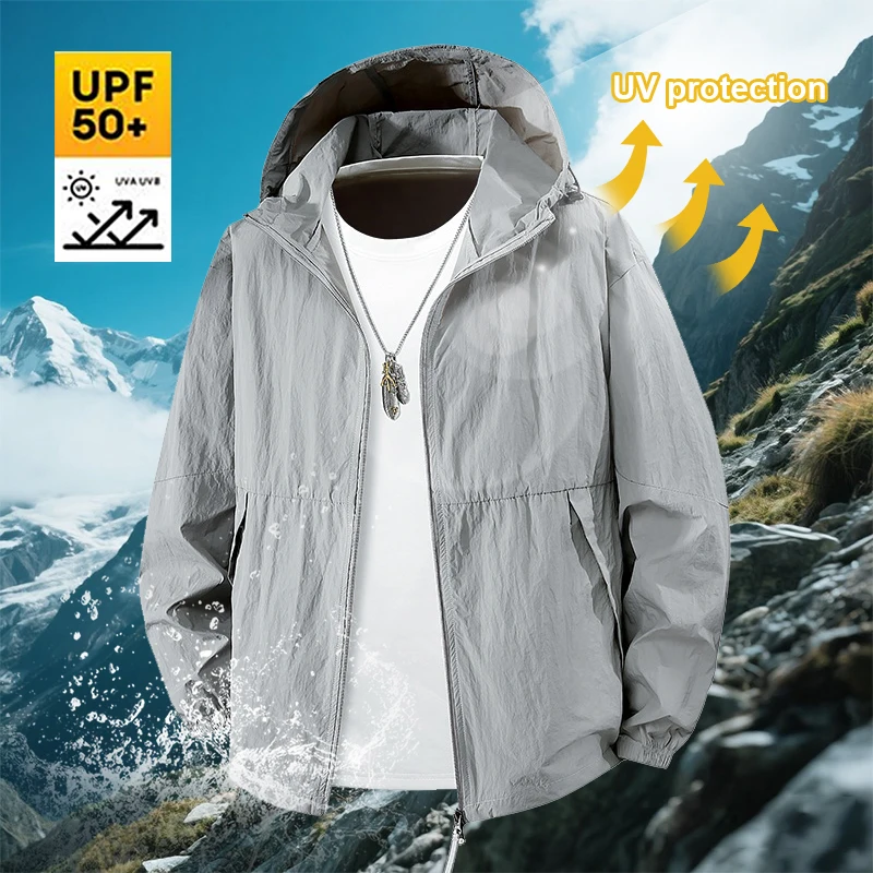 Мужская куртка для походов UPF 50+, летняя, унисекс, водонепроницаемая, быстросохнущая, ветровка для кемпинга, треккинга, рыбалки, защиты от дождя и УФ-излучения, для активного отдыха
Мужская куртка для походов UPF 50+, летняя, унисекс, водонепроницаемая, быстросохнущая, ветровка для кемпинга, треккинга, рыбалки, защиты от дождя и УФ-излучения, для активного отдыха