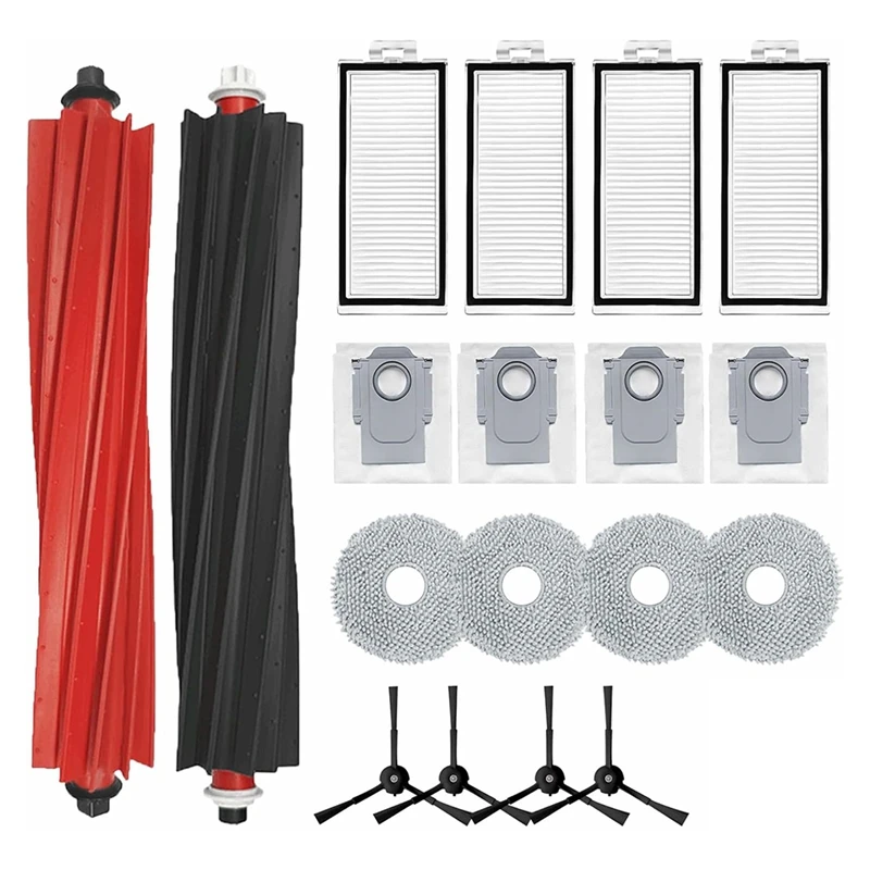 Replacement Parts For Roborock Qrevo Master/ P10s Pro V20 Vacuum Cleaner HEPA Filters Mop Cloth Pads Dust Bags
Replacement Parts For Roborock Qrevo Master/ P10s Pro V20 Vacuum Cleaner HEPA Filters Mop Cloth Pads Dust Bags