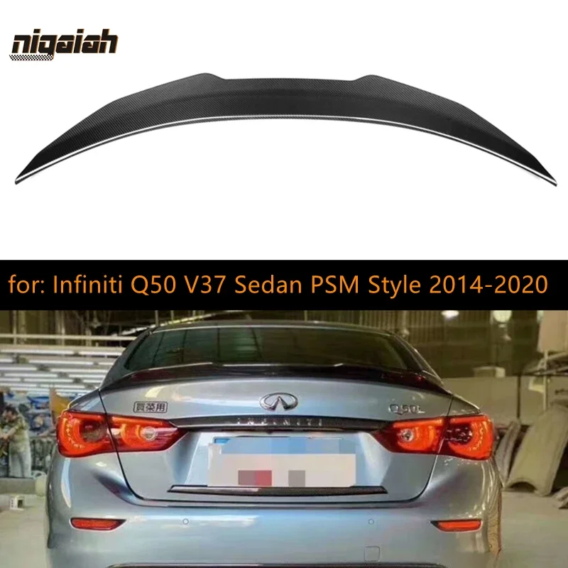 Для Infiniti Q50 V37 2013-2020 4-дверный седан, авто задний багажник, хвостовые крылья, спойлер, технология сухого углеродного волокна, задние спойлеры на палубе
Для Infiniti Q50 V37 2013-2020 4-дверный седан, авто задний багажник, хвостовые крылья, спойлер, технология сухого углеродного волокна, задние спойлеры на палубе
