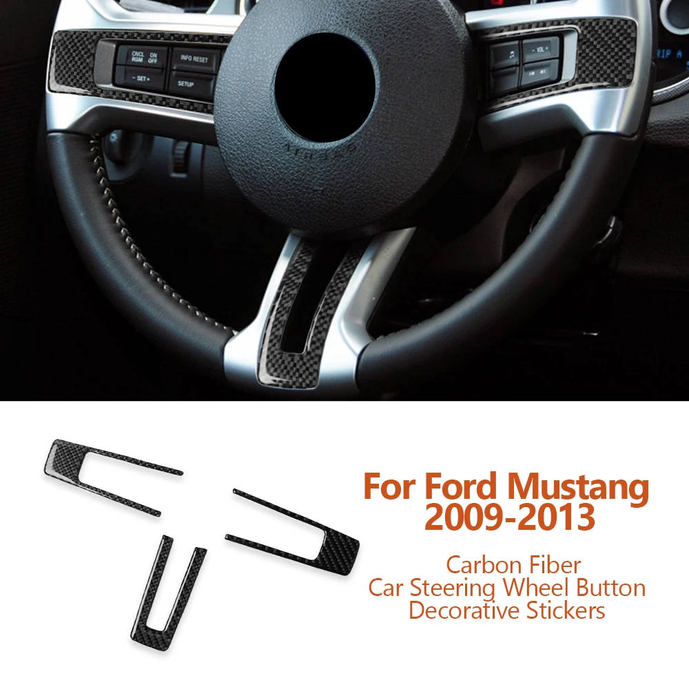 For Ford Mustang 2009-2013 Styling Carbon Fiber Car Steering Wheel Button Subscript Decorative Stickers Auto Interior Accesorios
For Ford Mustang 2009-2013 Styling Carbon Fiber Car Steering Wheel Button Subscript Decorative Stickers Auto Interior Accesorios