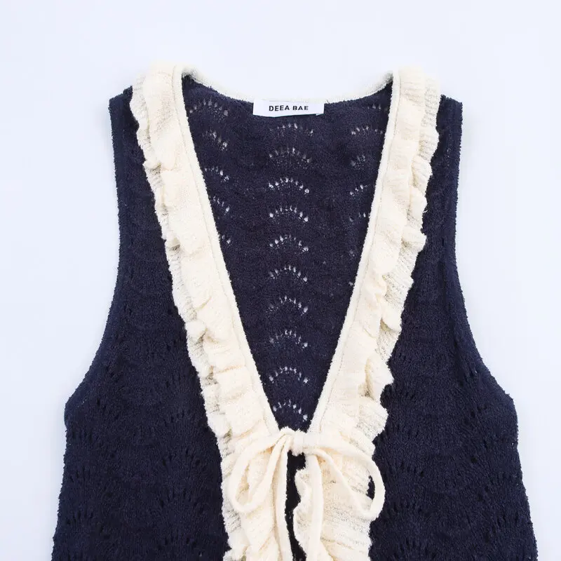 New Summer 2025 Women's Faion Svel Top Color Blo Decorative Layering Versatile Sle V-Ne Regular Fit Knitted Swe...
New Summer 2025 Women's Faion Svel Top Color Blo Decorative Layering Versatile Sle V-Ne Regular Fit Knitted Swe...