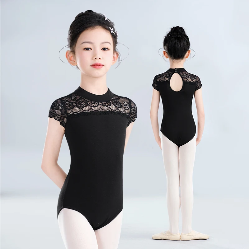 Girls Kids Ballet Leotard Lace Splice Dance Leotards Cotton Pink Stand Collar Dance Bodysuit Short Sleeve Gymnastic Leotards
Girls Kids Ballet Leotard Lace Splice Dance Leotards Cotton Pink Stand Collar Dance Bodysuit Short Sleeve Gymnastic Leotards
