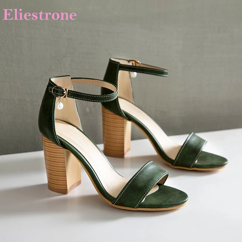 2026 Summer Fashion Green Women Sandals High Block Heel Office Lady Dress Shoes Large Small Plus Size 11 32 47 50 Oversize
2026 Summer Fashion Green Women Sandals High Block Heel Office Lady Dress Shoes Large Small Plus Size 11 32 47 50 Oversize