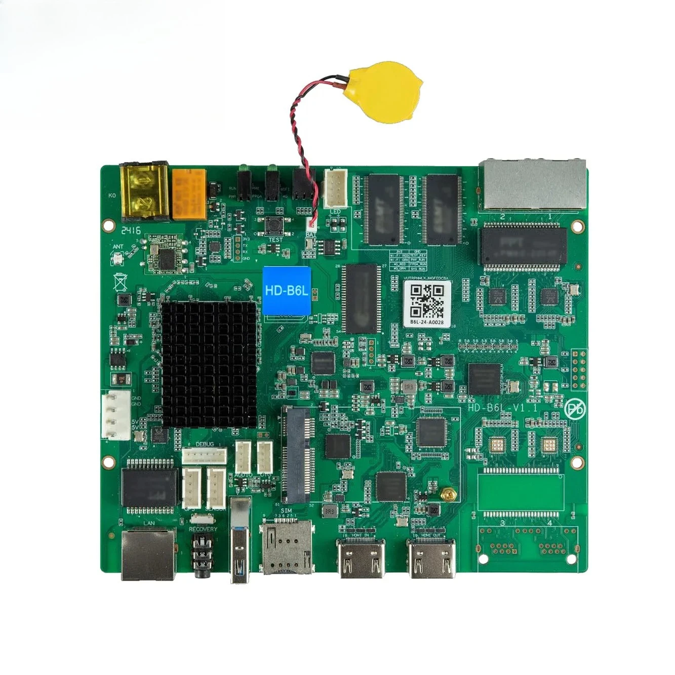 Advertising Machine Special Controller Professional LED Poster Screen Control System HUIDU HD-B6L
Advertising Machine Special Controller Professional LED Poster Screen Control System HUIDU HD-B6L