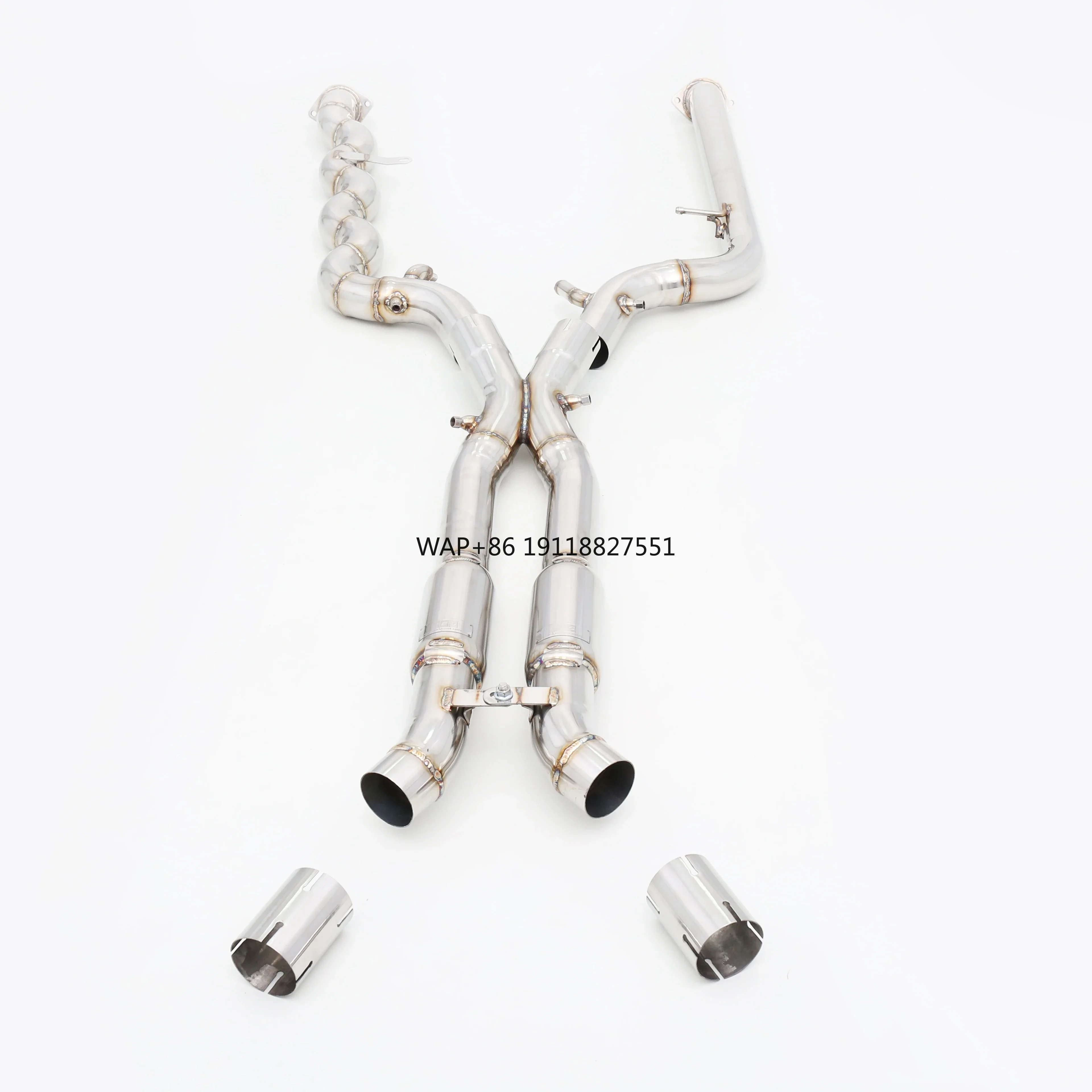 Customizable M2 G87 3.0T S58 Factory Stainless Steel Exhaust System Equal Length Midpipe Middle Pipe
Customizable M2 G87 3.0T S58 Factory Stainless Steel Exhaust System Equal Length Midpipe Middle Pipe