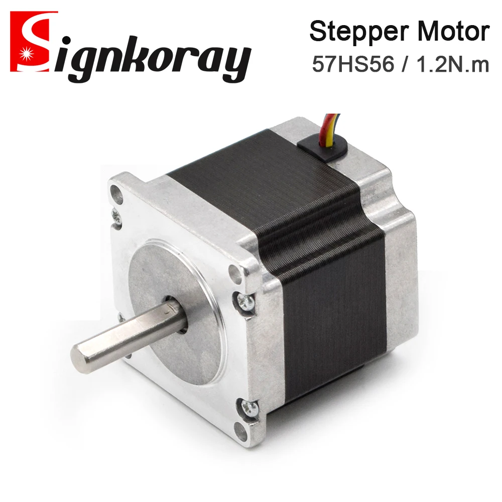 SignkoRay 57HS56 Nema23 Stepper Motor 1.2N.m For CO2 Laser Cutting and Engraving Machine
SignkoRay 57HS56 Nema23 Stepper Motor 1.2N.m For CO2 Laser Cutting and Engraving Machine