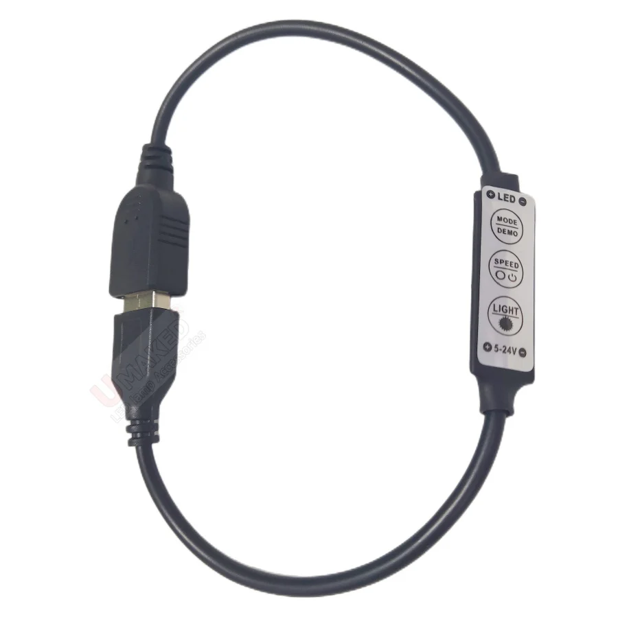 1/10/100pc USB LED Controller Dimmer 3key Remote Control for USB LED String and Single Color LED Strip High Quality Black DC5V
1/10/100pc USB LED Controller Dimmer 3key Remote Control for USB LED String and Single Color LED Strip High Quality Black DC5V
