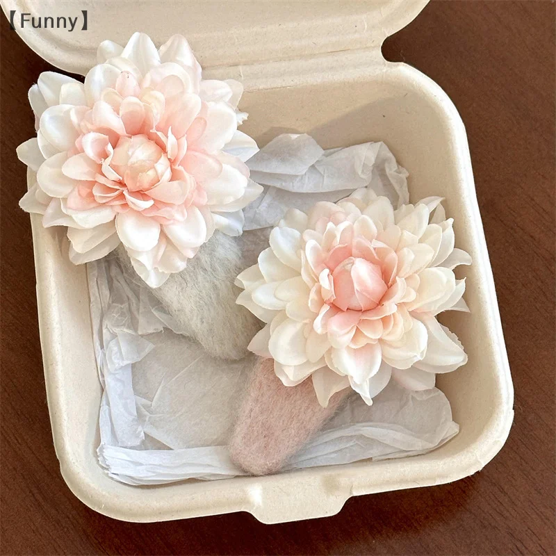 Cute Sweet Pink Flower Hair Clip Bohemian Style Peony Flower Hairpin For Women Girls Exquisite Fashion Hair Accessories Gifts
Cute Sweet Pink Flower Hair Clip Bohemian Style Peony Flower Hairpin For Women Girls Exquisite Fashion Hair Accessories Gifts
