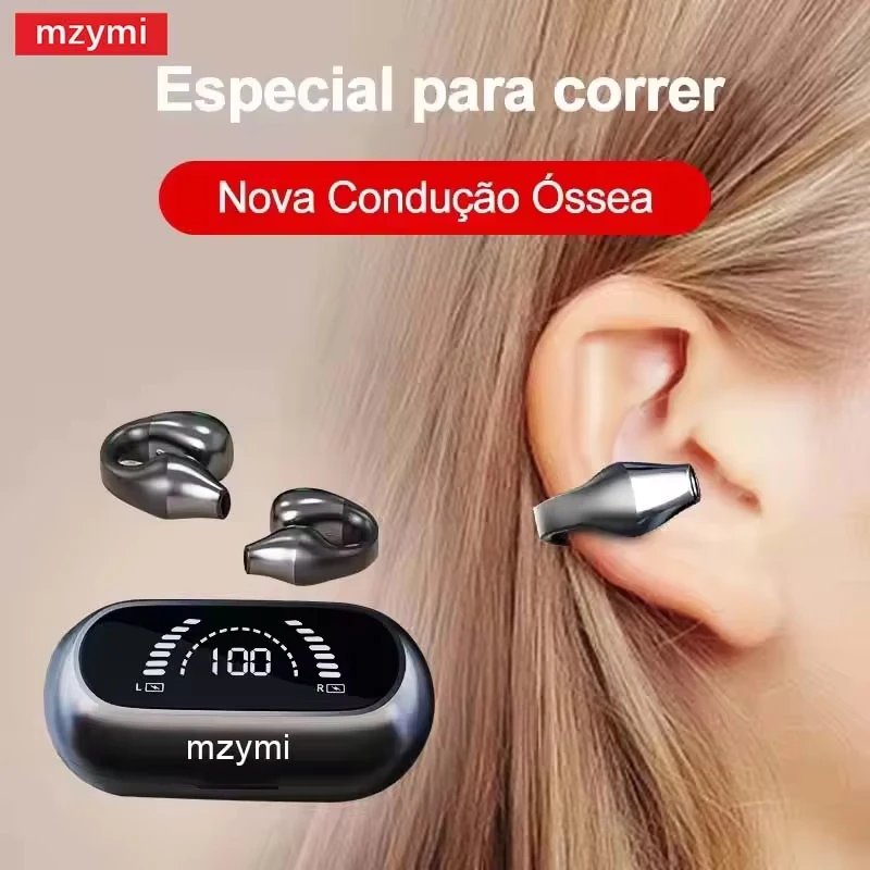 MZYMI S03 Open Earclip Headphones HiFi Sound Earring Wireless Earbuds Bluetooth Earphone LED Display Sport Headset Waterproof
MZYMI S03 Open Earclip Headphones HiFi Sound Earring Wireless Earbuds Bluetooth Earphone LED Display Sport Headset Waterproof
