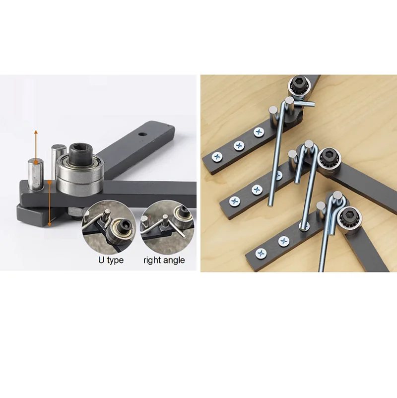 1MM-10MM Small manual hoop bending machine iron wire steel wire stainless steel line round bar right angle bender
1MM-10MM Small manual hoop bending machine iron wire steel wire stainless steel line round bar right angle bender