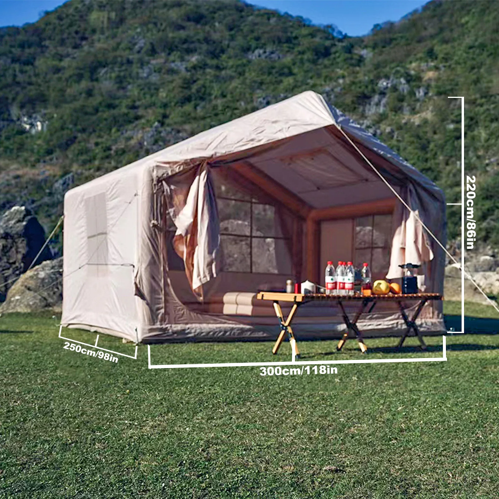 AA AutoHot Sale Portable Waterproof Air Inflatable Tent Thickened Rainproof Oxford Cloth for Outdoor Camping Top Camping Equipme
AA AutoHot Sale Portable Waterproof Air Inflatable Tent Thickened Rainproof Oxford Cloth for Outdoor Camping Top Camping Equipme
