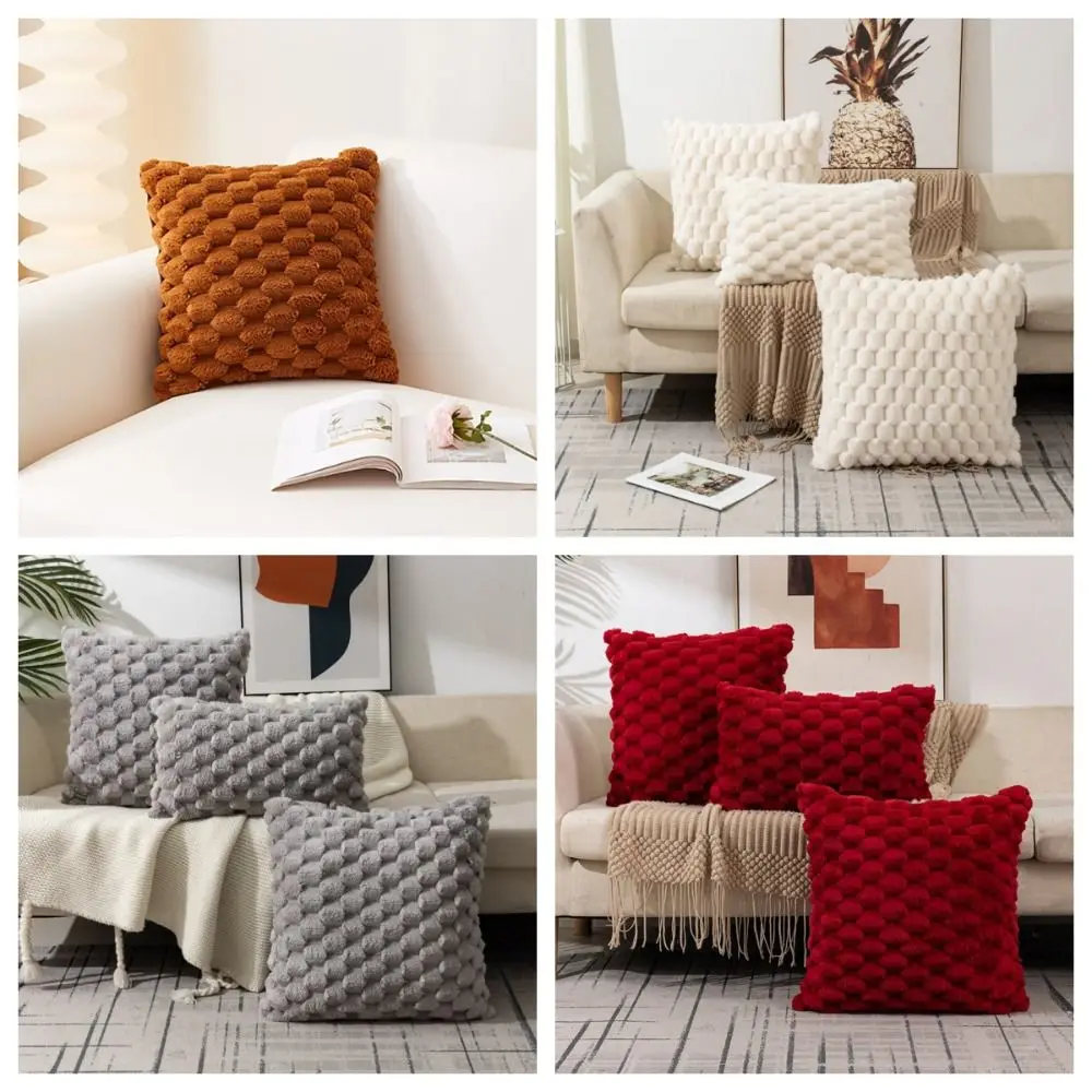 Woven Snowflake Velvet Pillow Cover Solid Color Comfortable Pillow Case Protector Soft Sofa Home Decor Pillow core protection
Woven Snowflake Velvet Pillow Cover Solid Color Comfortable Pillow Case Protector Soft Sofa Home Decor Pillow core protection