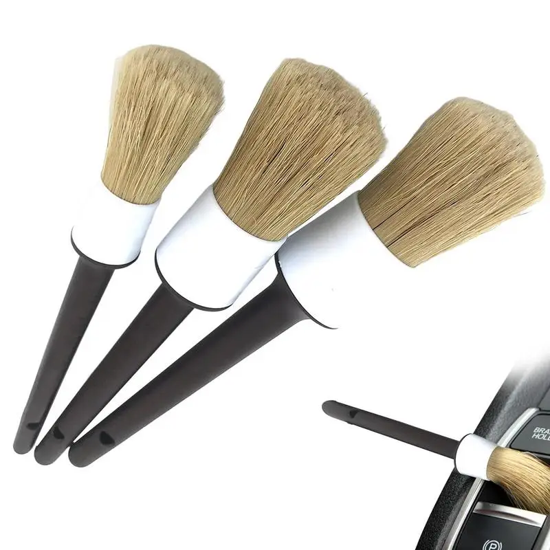3PCS Car Detailing Brush Super Soft Auto Interior Detail Brush With Synthetic Bristles Clean Interior Or Exterior Wheels for car
3PCS Car Detailing Brush Super Soft Auto Interior Detail Brush With Synthetic Bristles Clean Interior Or Exterior Wheels for car