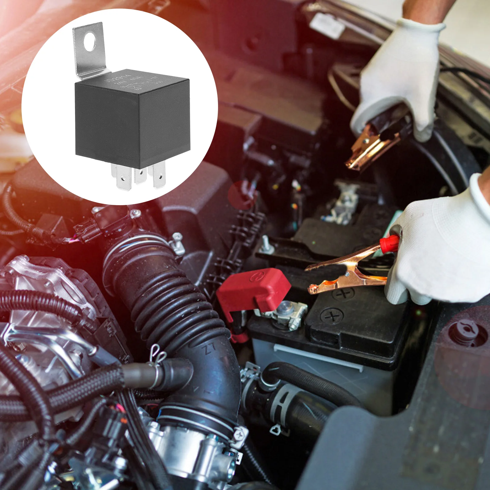 24V 40A Waterproof Relay Car Starter Iron Back Fuel Pump Relay Automotive Boat Vehicle Electrical Parts
24V 40A Waterproof Relay Car Starter Iron Back Fuel Pump Relay Automotive Boat Vehicle Electrical Parts