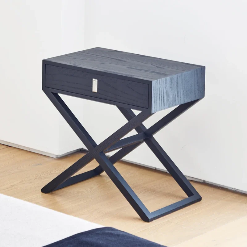 Creative cabinet art Nordic side GR bedroom cabinet walnut black optional elegant bedside table
Creative cabinet art Nordic side GR bedroom cabinet walnut black optional elegant bedside table