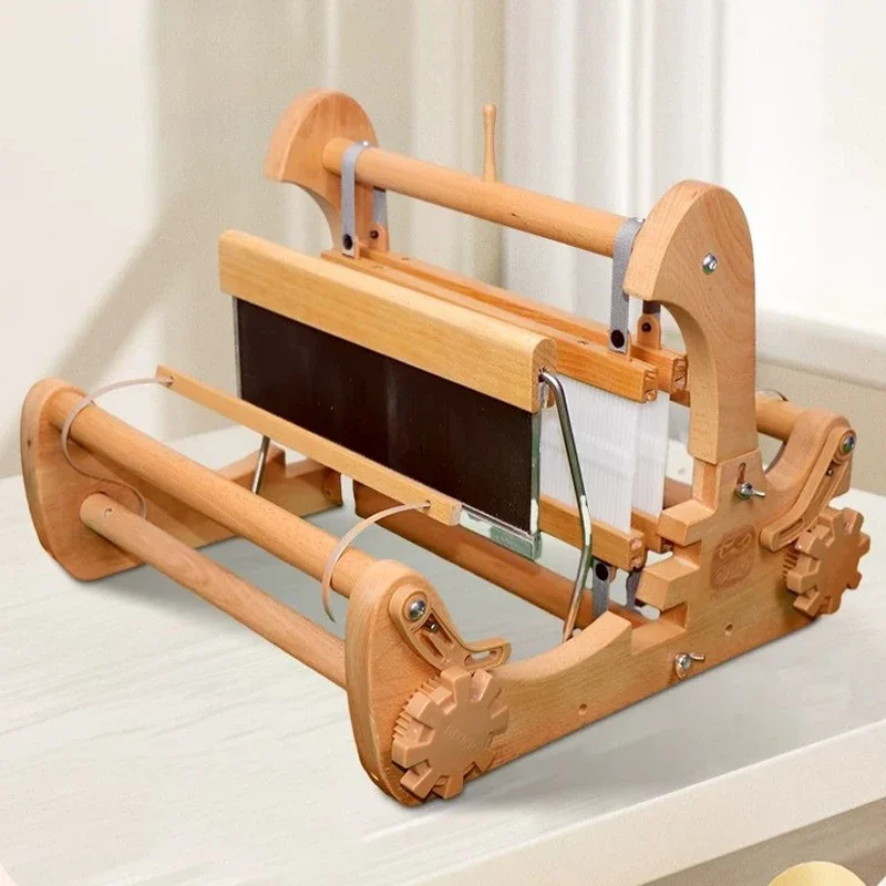 Portable Desktop Weaving Machine Pre-Warped Loom for Beginner Hand Weaving and Home Decoration
Portable Desktop Weaving Machine Pre-Warped Loom for Beginner Hand Weaving and Home Decoration