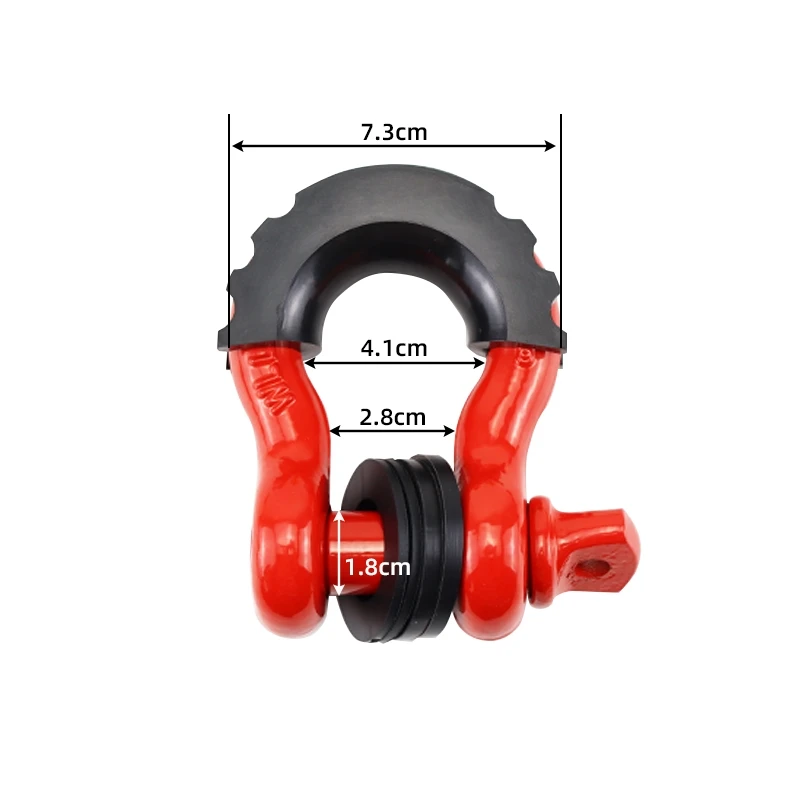 HASHENTA 2Pcs 5/8" D-Ring Shackle 13T Break Strength Bow Shackles with Washers for Tow Strap Winch Off Road Vehicle Recovery
HASHENTA 2Pcs 5/8" D-Ring Shackle 13T Break Strength Bow Shackles with Washers for Tow Strap Winch Off Road Vehicle Recovery