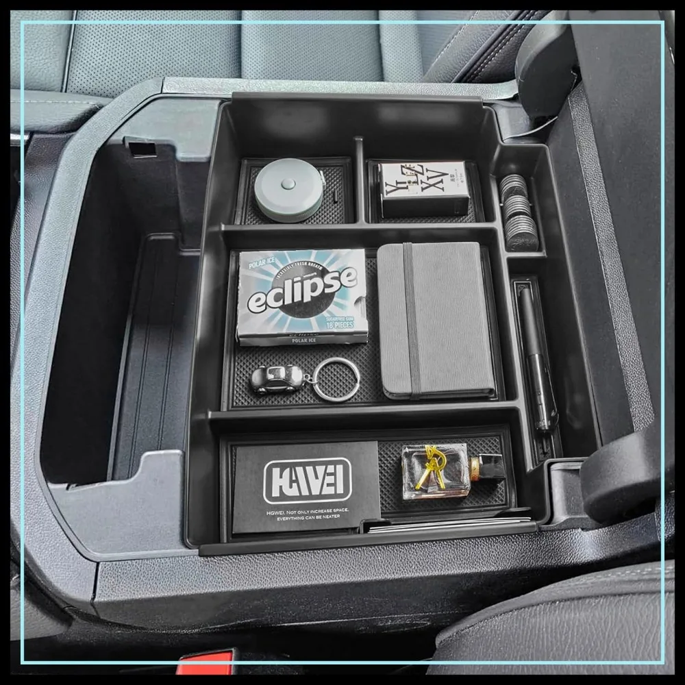 Power Sliding Center Console Organizer for GMC Yukon Chevy Tahoe Suburban 2021-2026, Armrest Storage Box Insert Tray (Not for Console with Charging Socket)
Power Sliding Center Console Organizer for GMC Yukon Chevy Tahoe Suburban 2021-2026, Armrest Storage Box Insert Tray (Not for Console with Charging Socket)