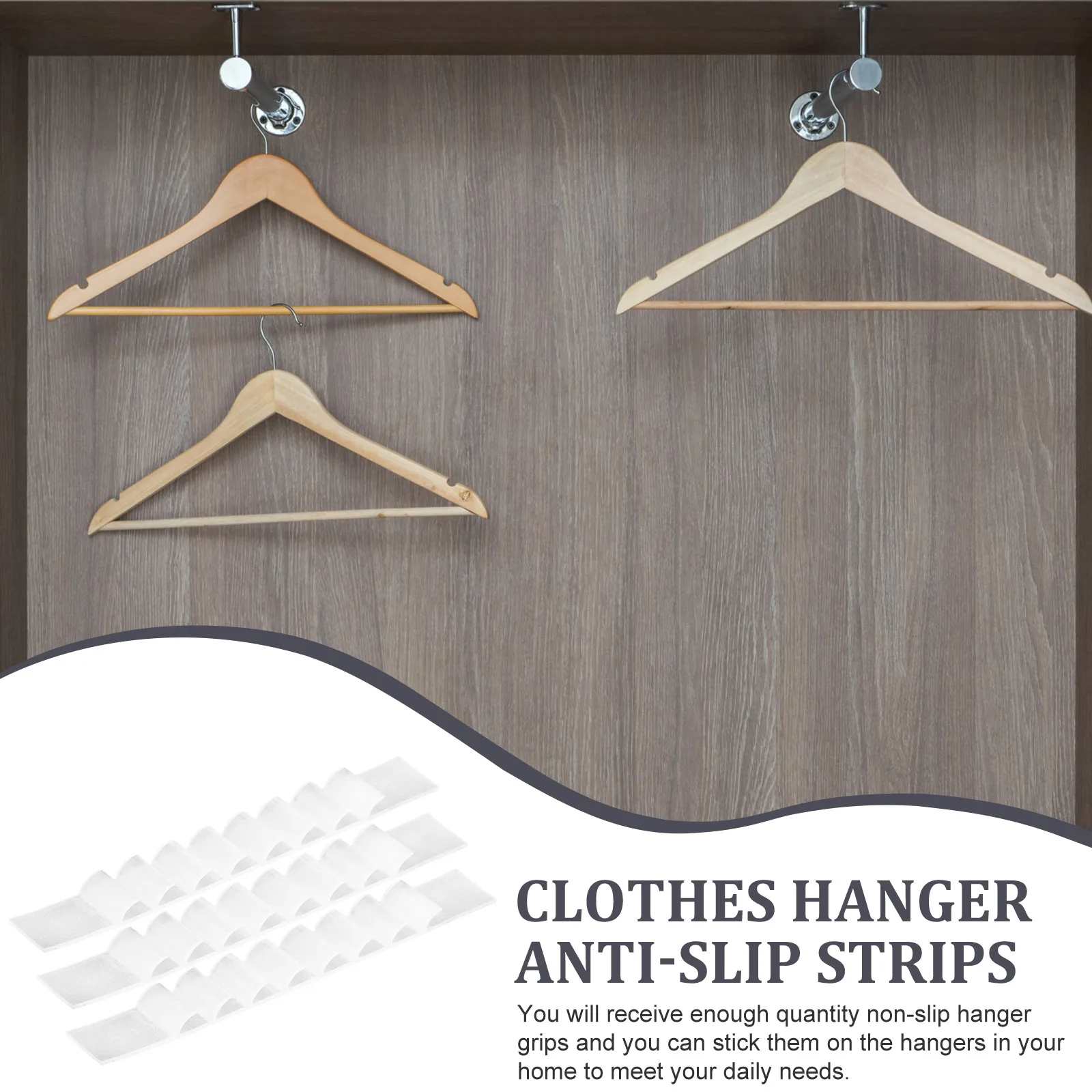 100 Pcs Hanger Silicone Coating Clothes Strips Home Closet Clothes Hanger Anti-Slip Strips Supplies Metal Grip
100 Pcs Hanger Silicone Coating Clothes Strips Home Closet Clothes Hanger Anti-Slip Strips Supplies Metal Grip