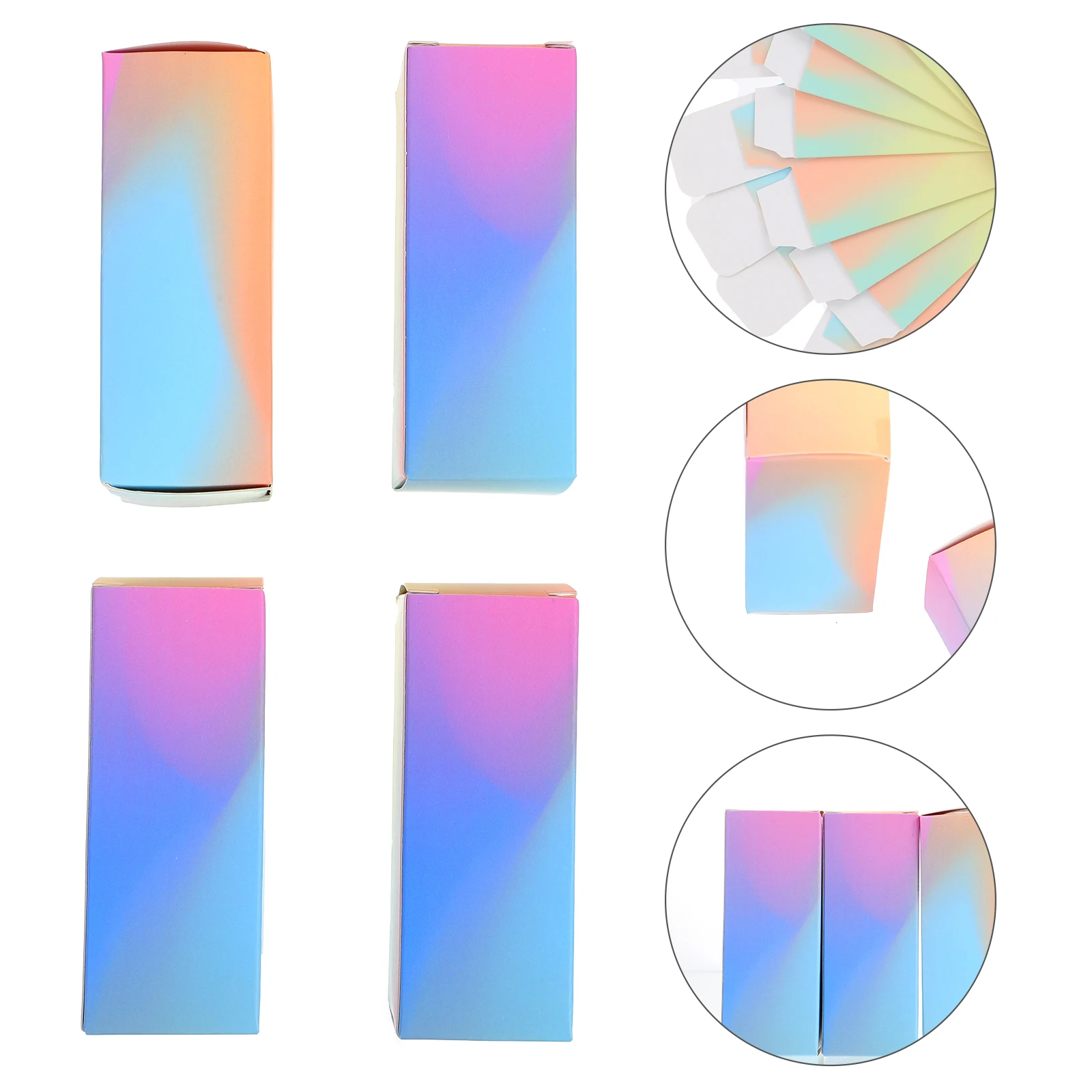 100 Pcs Color Box Premium Paper Lipstick Boxes Packaging Bulk Empty Case DIY Square Lightweight Practical
100 Pcs Color Box Premium Paper Lipstick Boxes Packaging Bulk Empty Case DIY Square Lightweight Practical