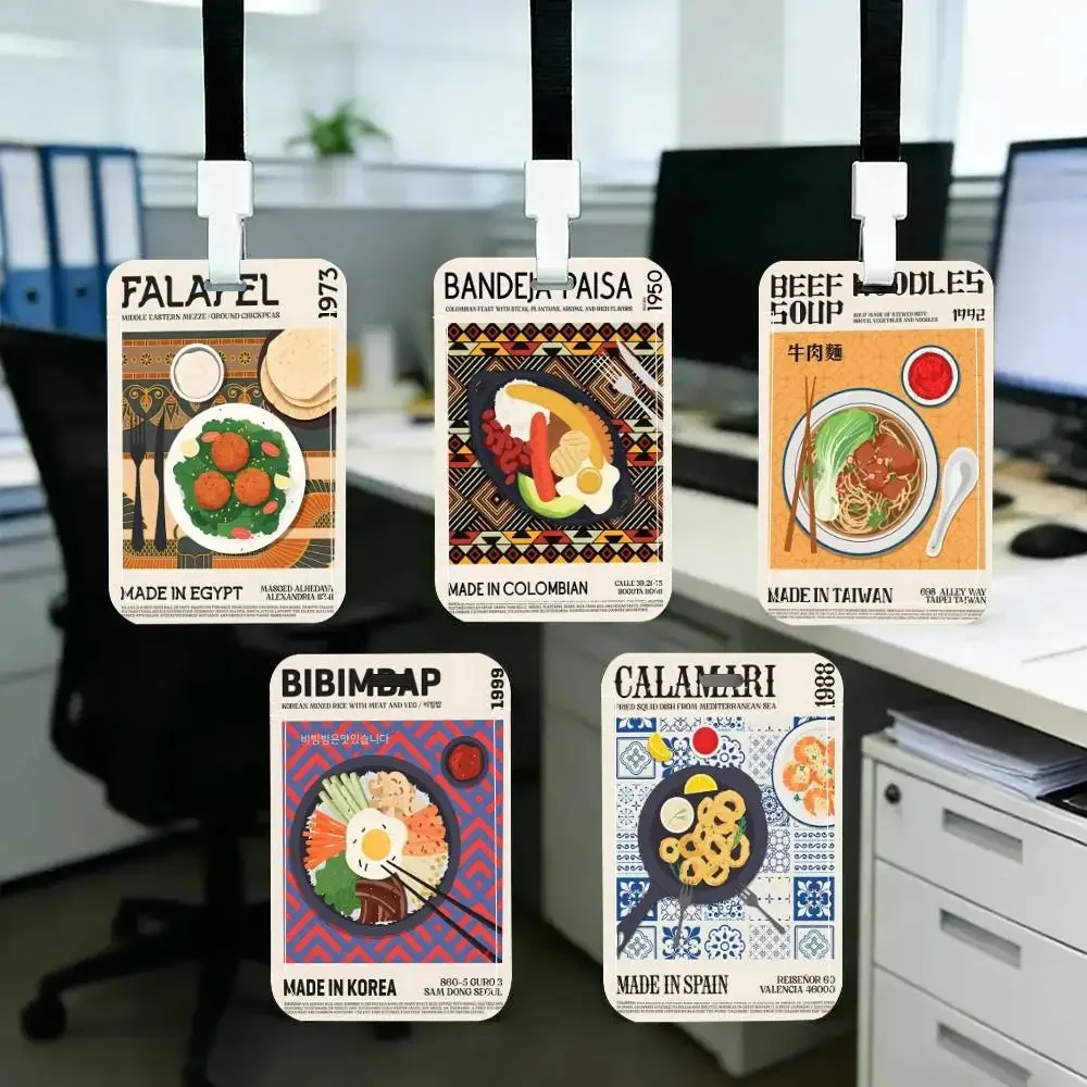 Delicious Food World Cuisine Print Wall ID Card Holder Neck Strap Pendant Door Badge Holder Lanyards Keychain Work Credential
Delicious Food World Cuisine Print Wall ID Card Holder Neck Strap Pendant Door Badge Holder Lanyards Keychain Work Credential