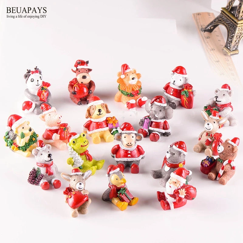 18pcs/Lot Christmas Animal Meaty Ornaments Looking Up At The Starry Sky Creative Lovely Household Decorations Diy Party Favors
18pcs/Lot Christmas Animal Meaty Ornaments Looking Up At The Starry Sky Creative Lovely Household Decorations Diy Party Favors
