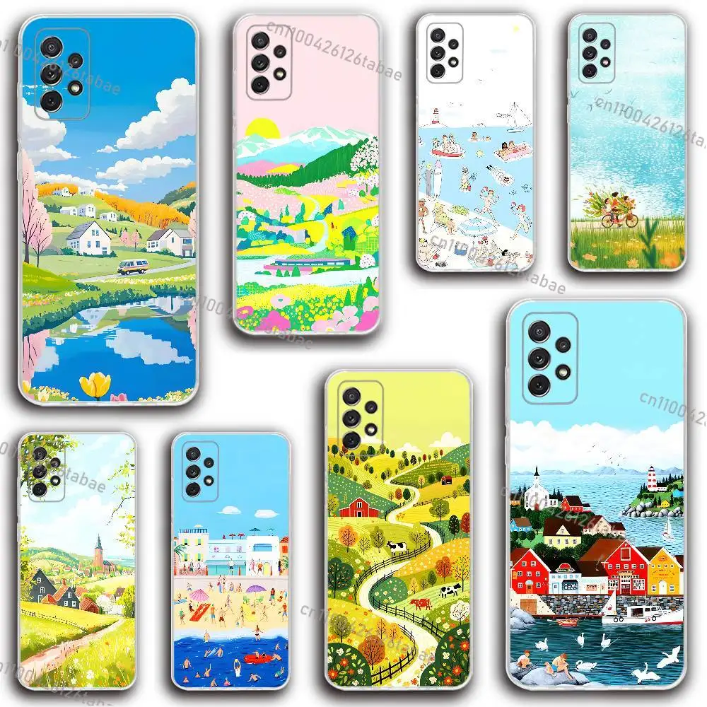 Creative Style Vacation Beach Venice Phone Case Silicone For Samsung S30,23,21,22,20 FE lite,S10,9,PIus Note20ultra Transparent
Creative Style Vacation Beach Venice Phone Case Silicone For Samsung S30,23,21,22,20 FE lite,S10,9,PIus Note20ultra Transparent