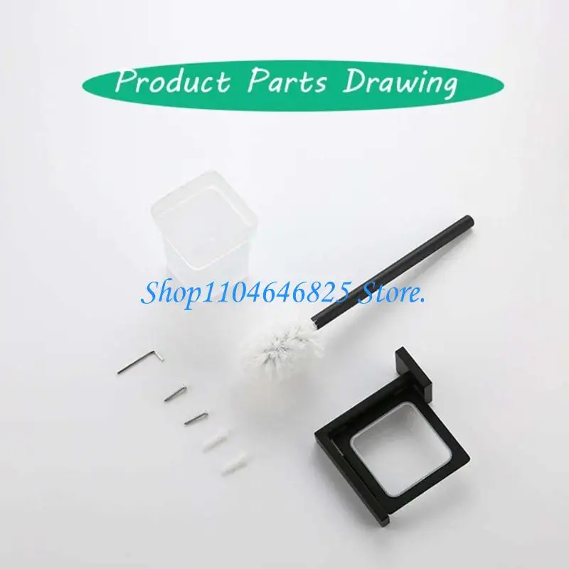 Modern Square Steel Toilet Brush Set Including Efficient Cleaning Head Not Tip Base Strong Component for Bathroom Decors
Modern Square Steel Toilet Brush Set Including Efficient Cleaning Head Not Tip Base Strong Component for Bathroom Decors