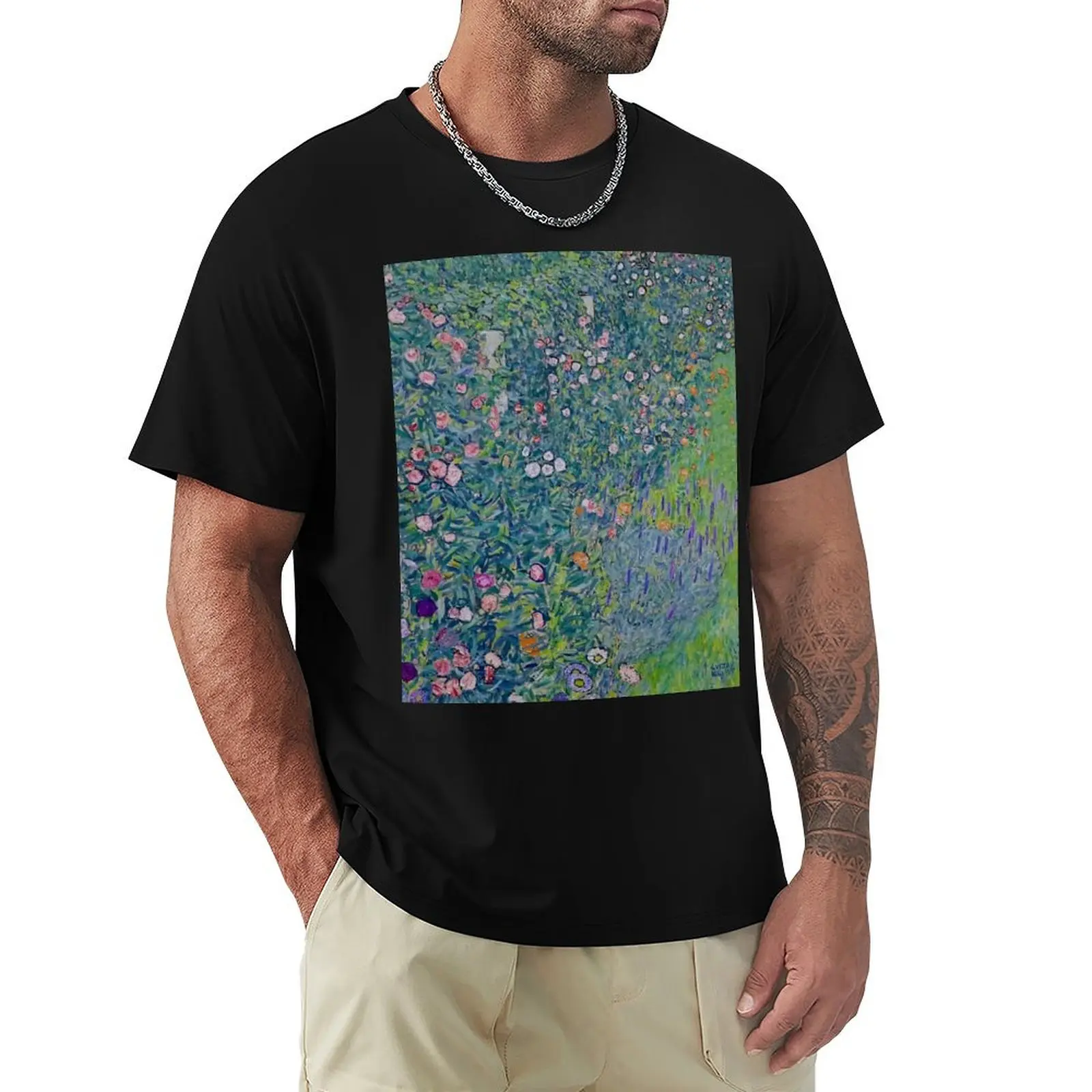 Italian Garden by Gustav Klimt - Art Nouveau Symbolism T-Shirt Moisture Wicking Athletic T-Shirt
Italian Garden by Gustav Klimt - Art Nouveau Symbolism T-Shirt Moisture Wicking Athletic T-Shirt