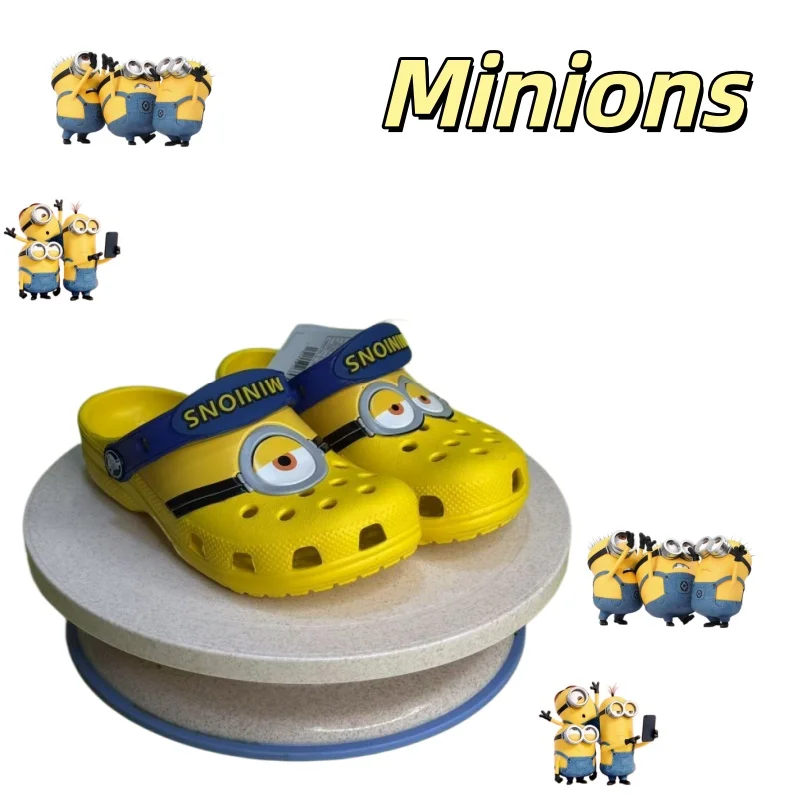 Minions Cartoon Clogs, Summer Non-slip Outdoor Slides and Beach Shoes
Minions Cartoon Clogs, Summer Non-slip Outdoor Slides and Beach Shoes