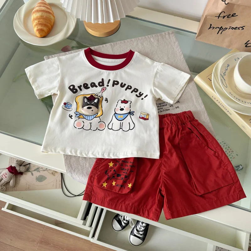 XY255119Short Sleeve+XK255120Shorts2025Summer New Children Suit Baby Two-Piece Suit
XY255119Short Sleeve+XK255120Shorts2025Summer New Children Suit Baby Two-Piece Suit