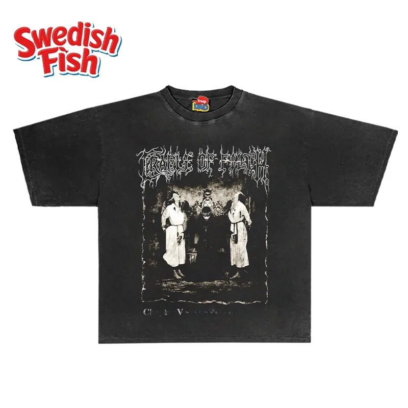 Cradle of Filth Oversize Unisex Rock Band Short T-shirt Fashionable Sun Protection Clothing for Men Summer 2024 Collection
Cradle of Filth Oversize Unisex Rock Band Short T-shirt Fashionable Sun Protection Clothing for Men Summer 2024 Collection